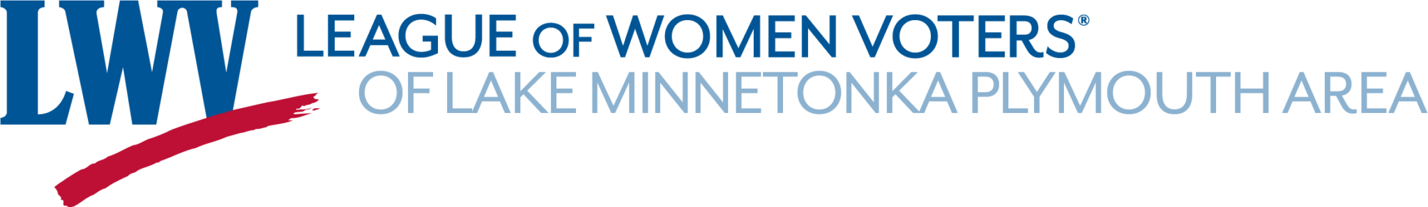 league of women voters Lake Minnetonka Plymouth Area logo